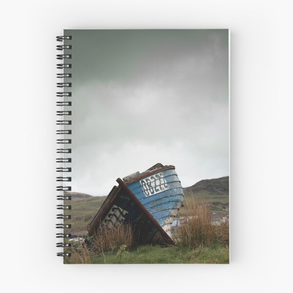 Item preview, Old Boat on Ulva designed and sold by RedGrouse.