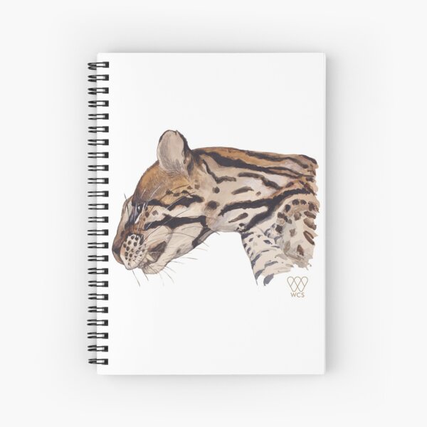 Margay Cat Spiral Notebook