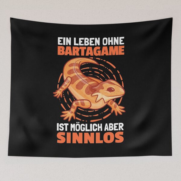 Item preview, Life without a bearded dragon is pointless lizard saying designed and sold by madgrfx.