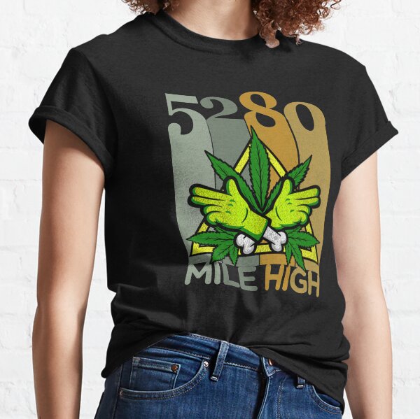 5280 mile high weed Classic T-Shirt