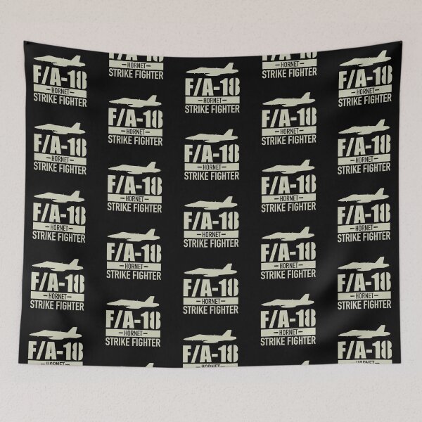 Item preview, F/A-18 Hornet (Small logo) designed and sold by StrongVlad.