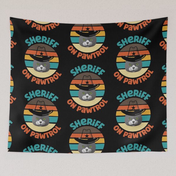 Item preview, Sheriff On Pawtrol designed and sold by SportyDogShop.