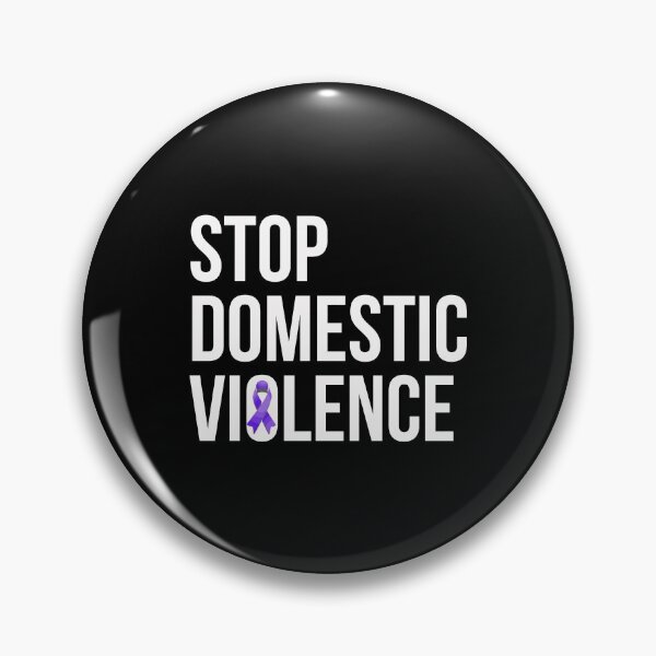 Item preview, Stop Domestic Violence - Purple Awareness Ribbon Pullover Hoodie designed and sold by eaneyjulie.