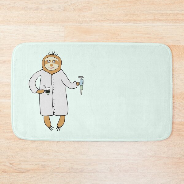 Item preview, Cute Sloth in a Lab Doing a PCR designed and sold by fogoosherie.