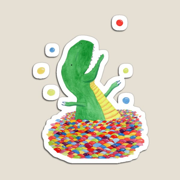 Tyrannosaurus just wants to have fun Magnet