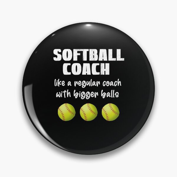 Artikelvorschau, Softballtrainer, Trainergeschenk entworfen und verkauft von SportyDogShop.