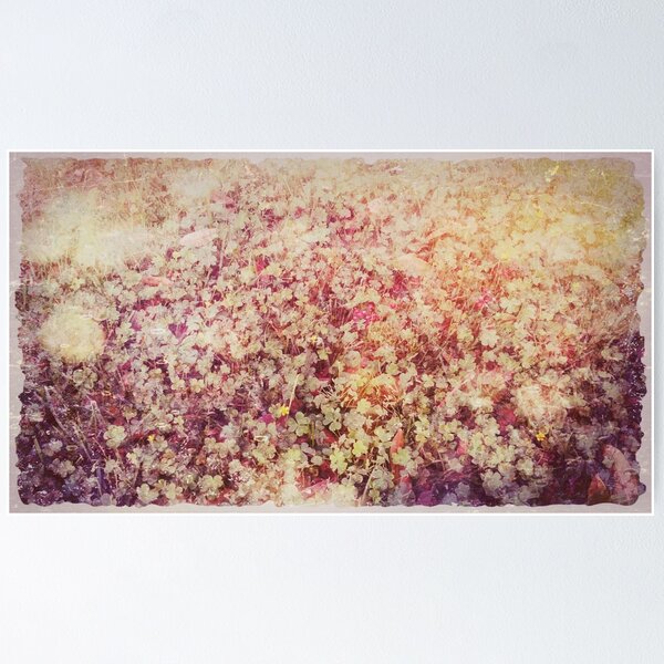 A Bed of Enchanted Clovers Poster