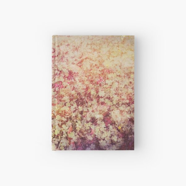 A Bed of Enchanted Clovers Hardcover Journal