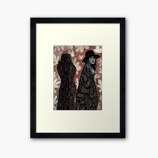 Less ego, more empathy Framed Art Print