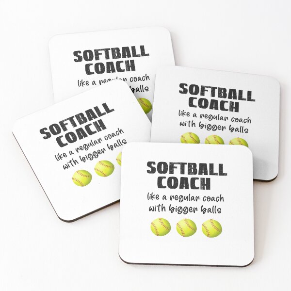 Item preview, Softball Coach, Coach Gift designed and sold by SportyDogShop.