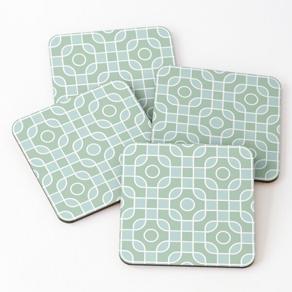 Item preview, aesthetic geometric tile pattern  designed and sold by FX  Dimas.