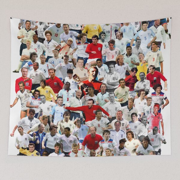 Item preview, History of England's men's Team poster artwork designed and sold by madein1874.