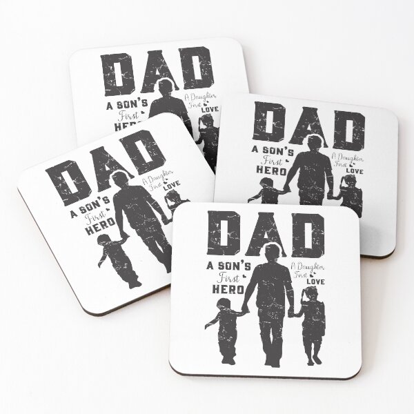 Item preview, Dad A Son's First Hero A Daughter First Love designed and sold by mdnrsakib.