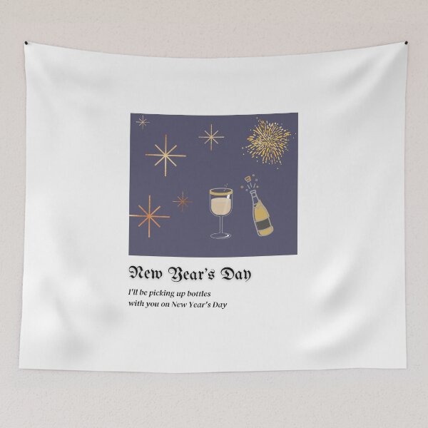 Item preview, new year's day designed and sold by peachyasho.