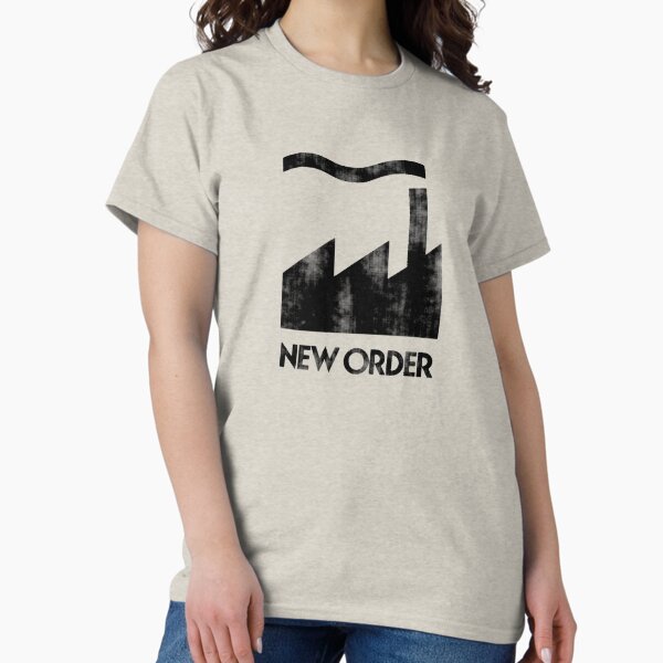 T-Shirt New Order Officiel – Licence Officielle – Modèle NEWOTS01MW02 – Coupe Homme
