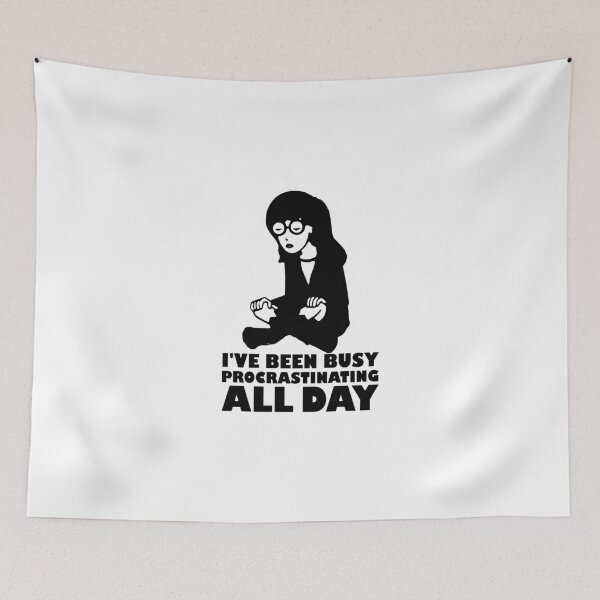 Item preview, I've Been Busy Procrastinating All Day designed and sold by The Cosmic Turtle.
