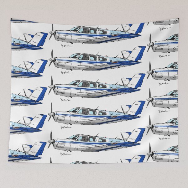 Item preview, Beechraft Bonanza N6646S designed and sold by Michael Garber.