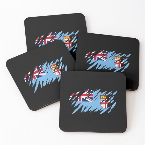 Item preview, Ripped Fiji Flag designed and sold by TwistedEarth.