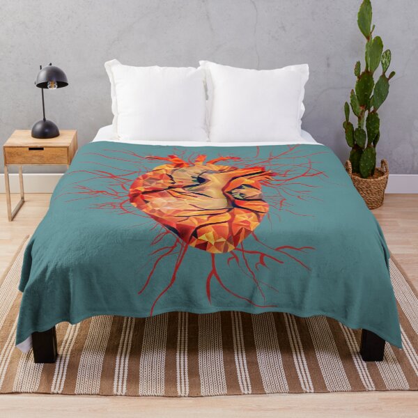 Item preview, Anatomical Heart, Human Anatomy artery, lowpoly, geometric style designed and sold by Collagedream.