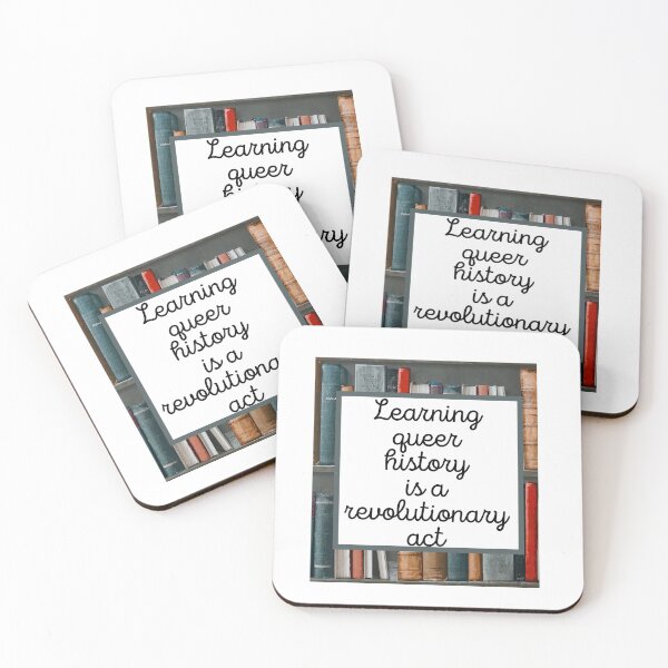 Item preview, Learning queer history is a revolutionary act designed and sold by artiegallery.