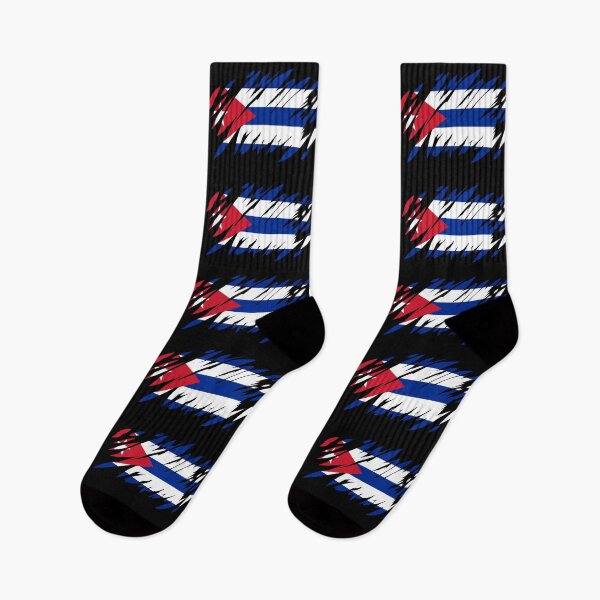 Item preview, Ripped Cuba Flag designed and sold by TwistedEarth.