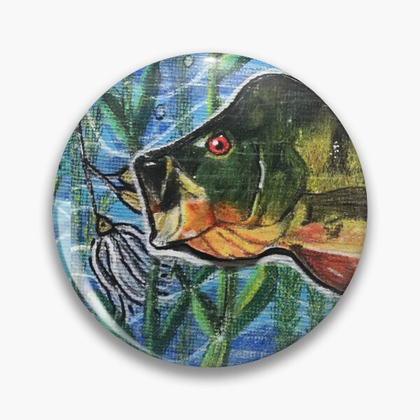 Item preview, Peacock bass a catchin’ designed and sold by Artladyjen.