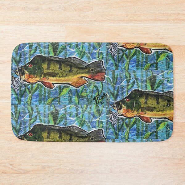 Item preview, Peacock bass a catchin’ designed and sold by Artladyjen.