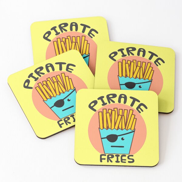 Item preview, Pirate Party - French Fries Pocket designed and sold by Abhishek Goldar.