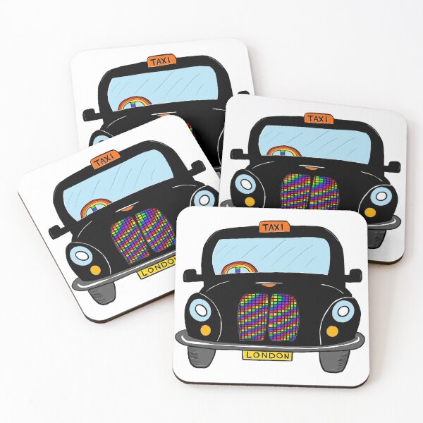 Item preview,  Rainbow Style London Taxi designed and sold by BearImages.