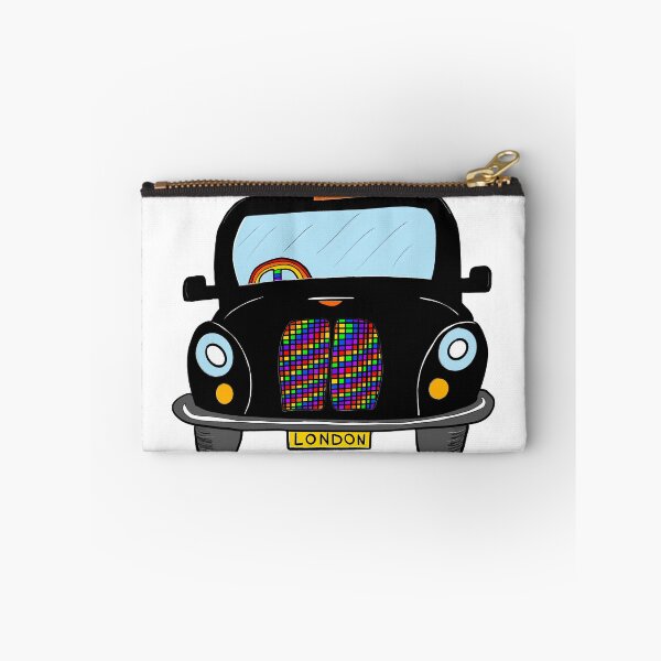 Artikelvorschau, Londoner Taxi im Regenbogenstil entworfen und verkauft von BearImages.