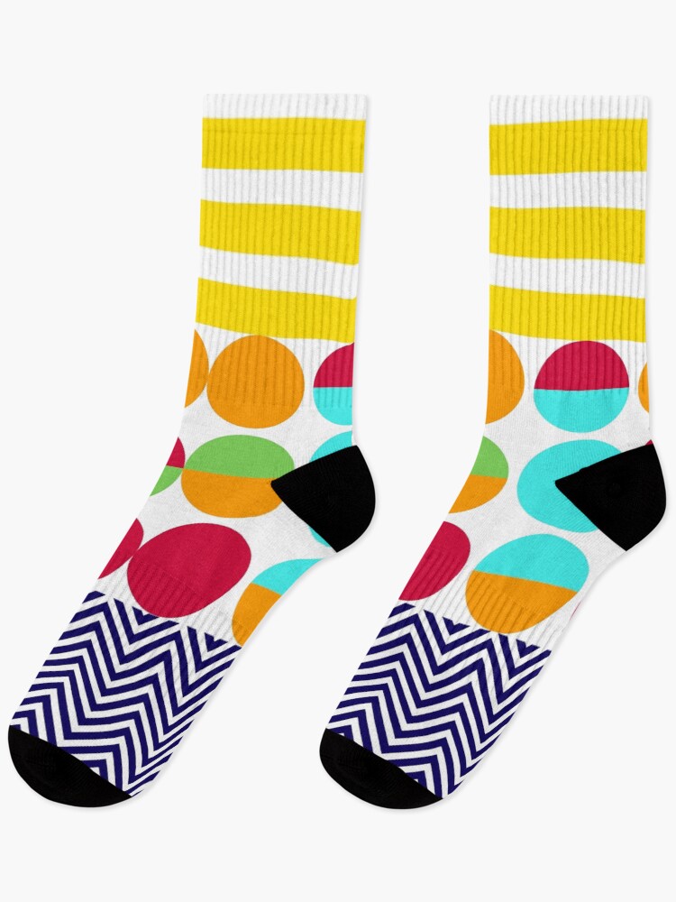 Thumbnail 1 of 5, Socks, Mix Shapes Design designed and sold by MasterDesign99.