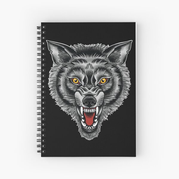 Spiralblocke Wolf Tattoo Redbubble