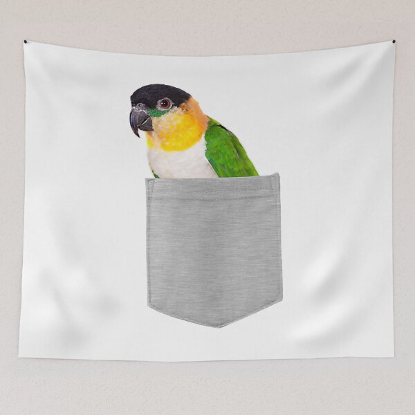 Item preview, Animal in Your Funny black-headed caique, Pionites  designed and sold by TwoheyLozen.