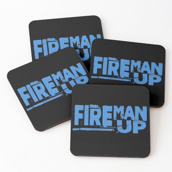 Item preview, Fireman Up Stack Logo designed and sold by FiremanUP.