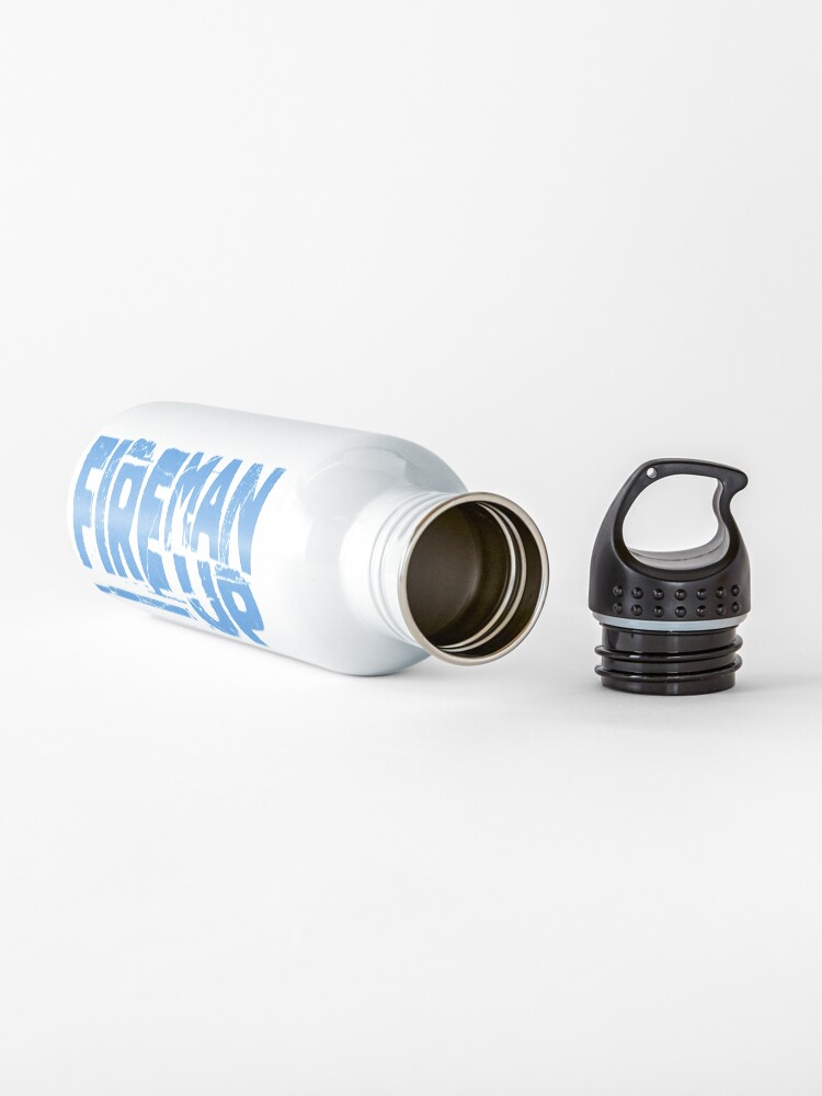 Alternate view of Fireman Up Stack Logo Water Bottle