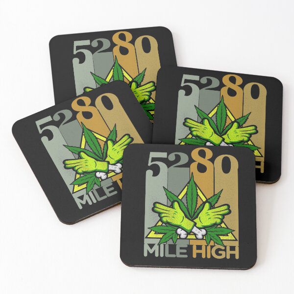 Item preview, 5280 mile high weed  designed and sold by LinconZ.
