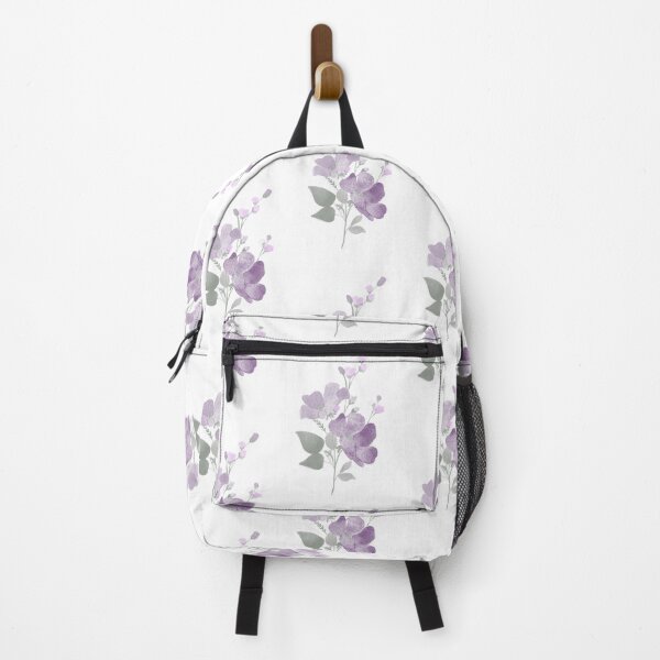 Item preview, Purple water color flowers designed and sold by Handdrawnbyzoe.