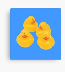 quack quack quack ! Canvas Print
