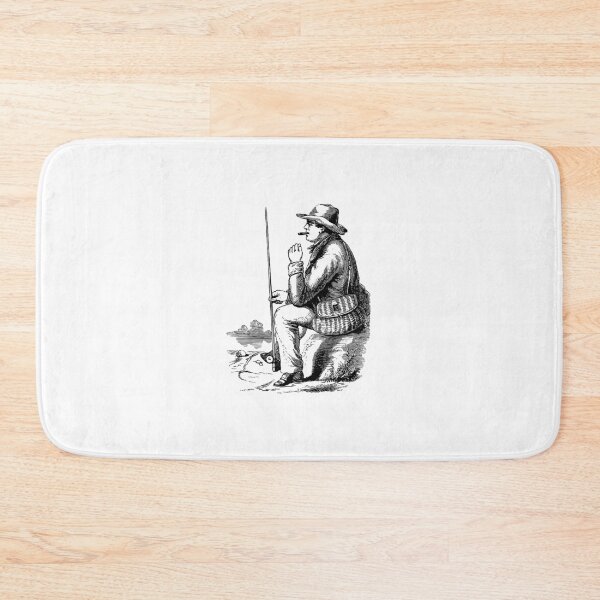 Item preview, fishing digital illustration  designed and sold by ADITYA TRIPATHY.