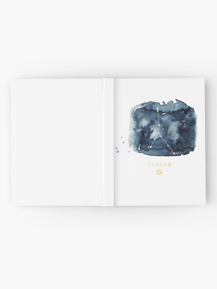 Alternate view of Cancer Zodiac Constellation Hardcover Journal