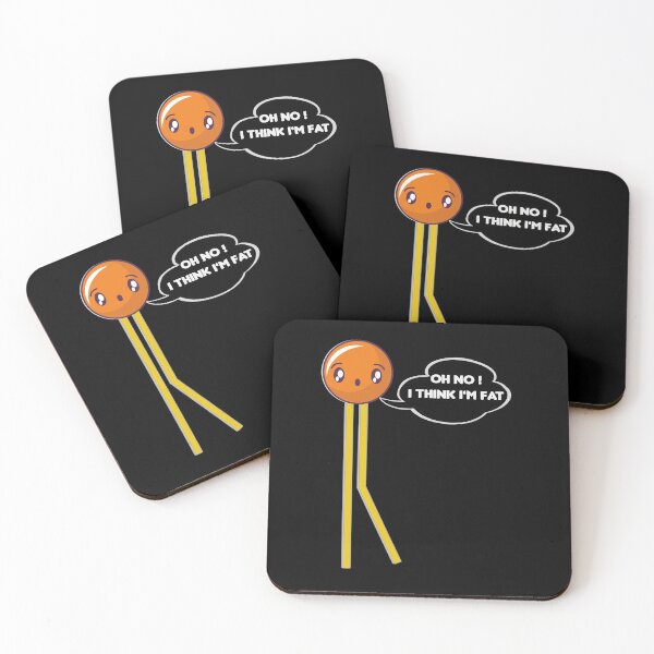 Item preview, I think I’m fat | funny Fatty Acid  designed and sold by Docartdesign.