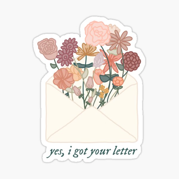 Flower Envelope Seals / Stickers 