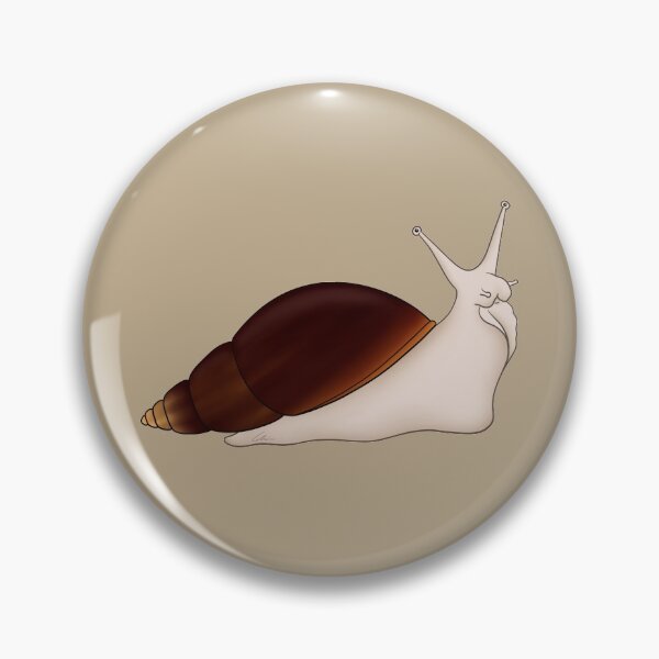 Item preview, Giant African Land Snail, Achatina fulica, jade designed and sold by anacecilia.
