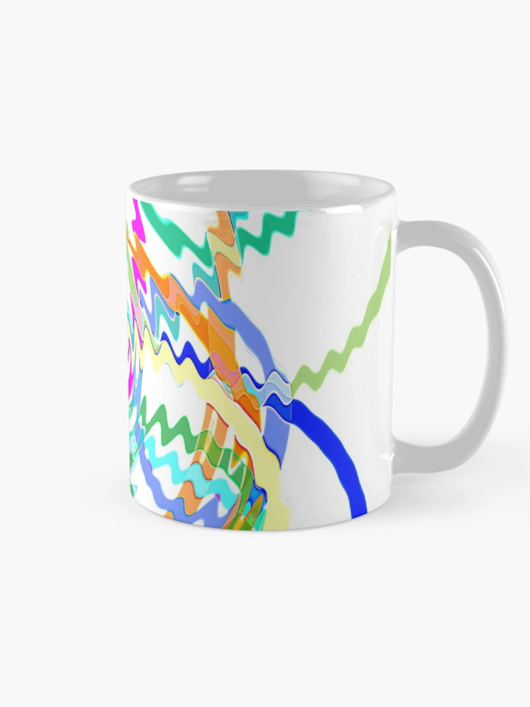 Thumbnail 3 of 6, Coffee Mug, Interference Pattern designed and sold by ColorByBlank.