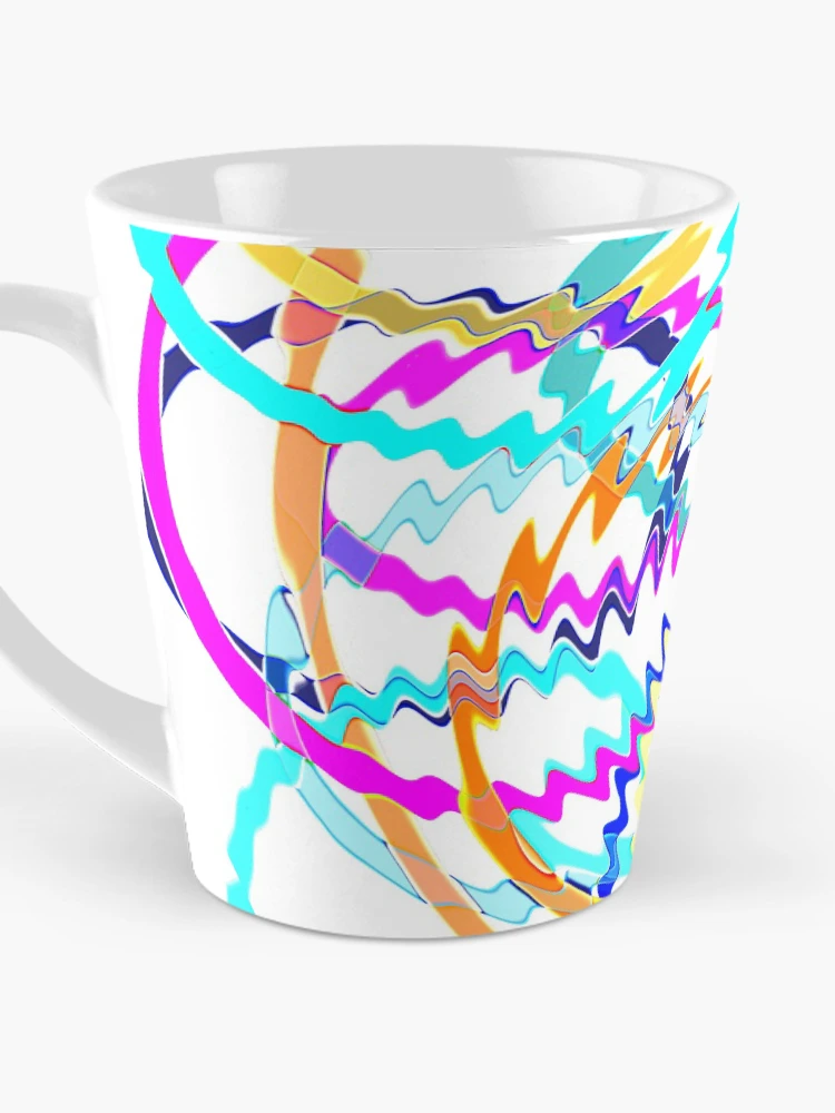 Thumbnail 3 of 4, Coffee Mug, Interference Pattern designed and sold by ColorByBlank.