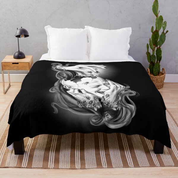 Item preview, My Lucid Nightmare- Illustrative Portrait designed and sold by Anicatattoos.