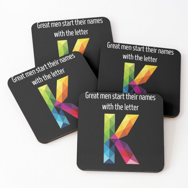 Item preview, Great men start their names with the letter K designed and sold by coolt-sherit.