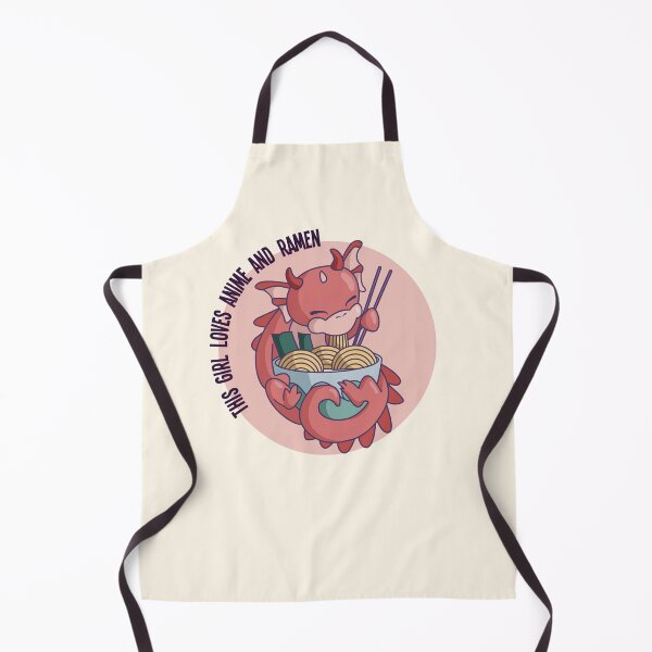 Item preview, Cute Dragon This girl loves anime and ramen designed and sold by TamGustam.