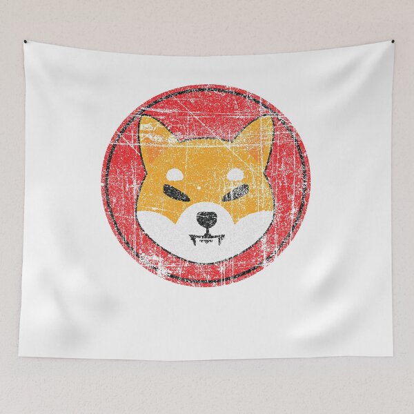 Item preview, Distressed Shiba Inu Logo Shirt Shib to the Moon  designed and sold by TwoheyLozen.