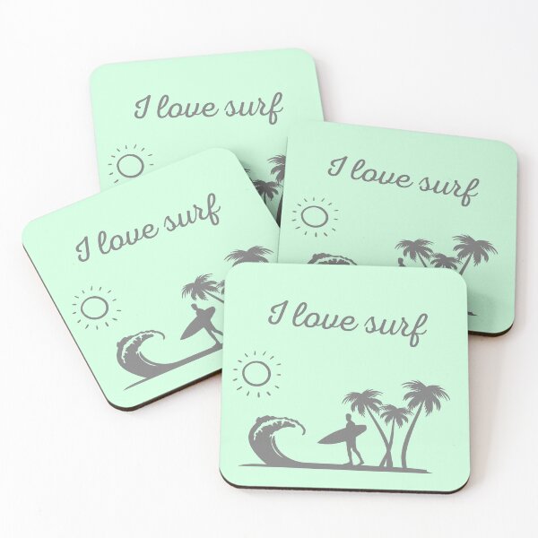 Item preview, Amo el diseño de surf designed and sold by MasterDesign99.